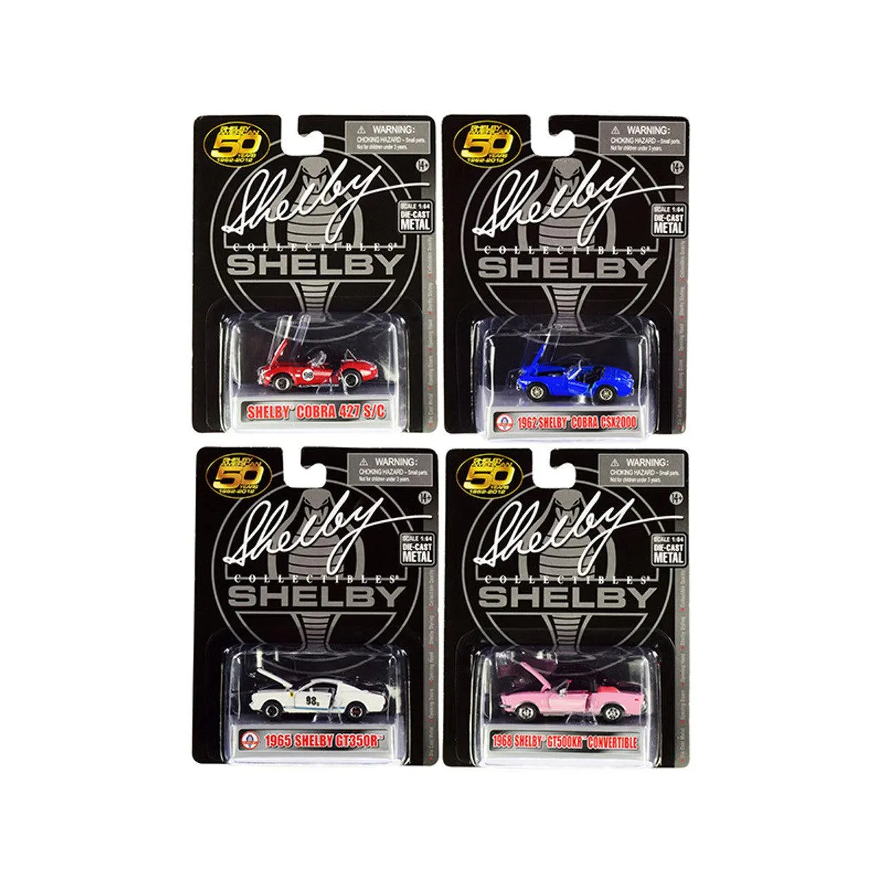 1/64 Shelbys 4 Styles (1pc)