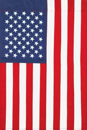 American Flag Applique House Flag