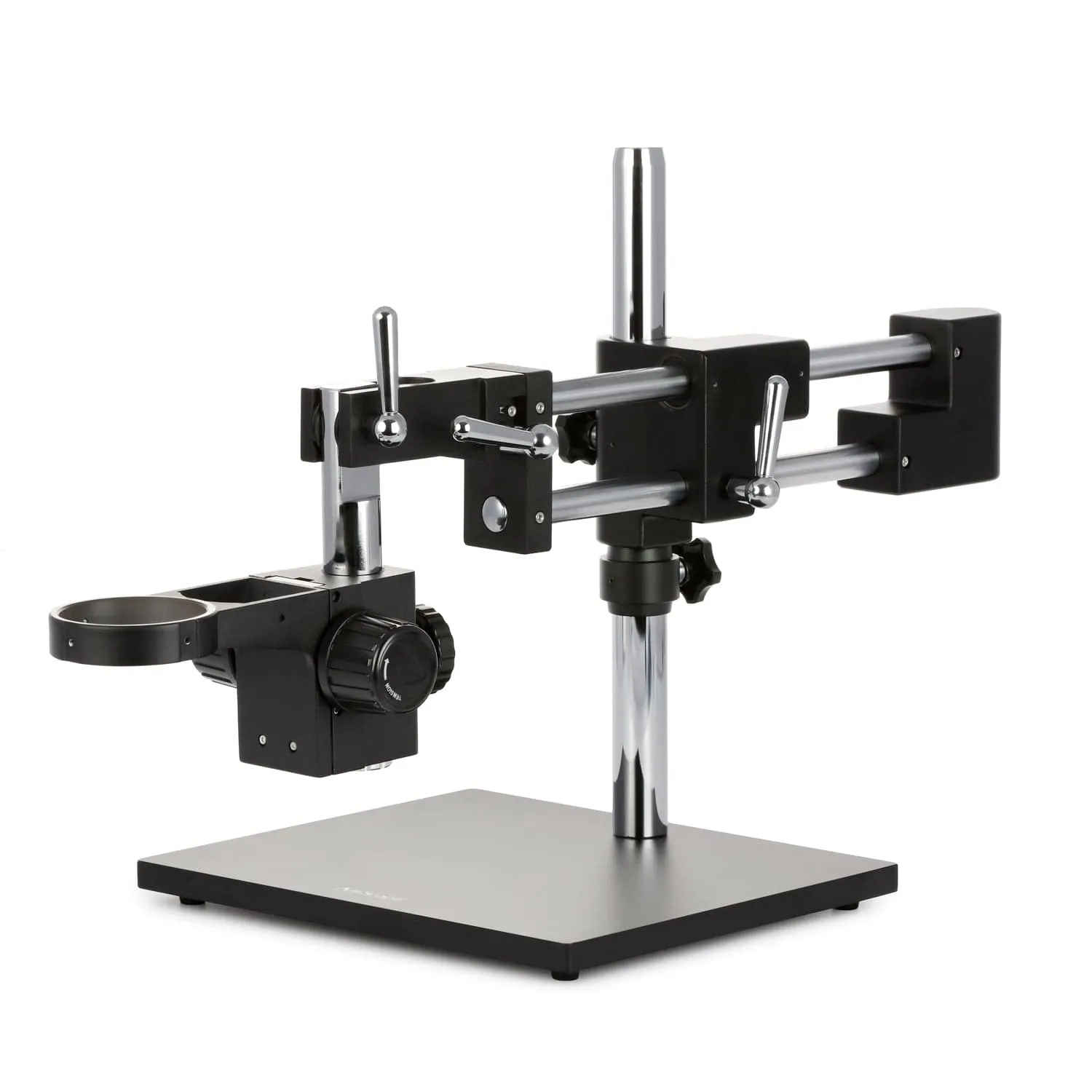 AmScope DM756 Series 8.3MP USB All-in-One Digital Microscope 0.35X-11.2X Magnification with Zoom Optics on Double-Arm Boom-Stand