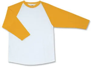 Athletic Knit 3/4 Sleeve Crew Neck Softball Shirt