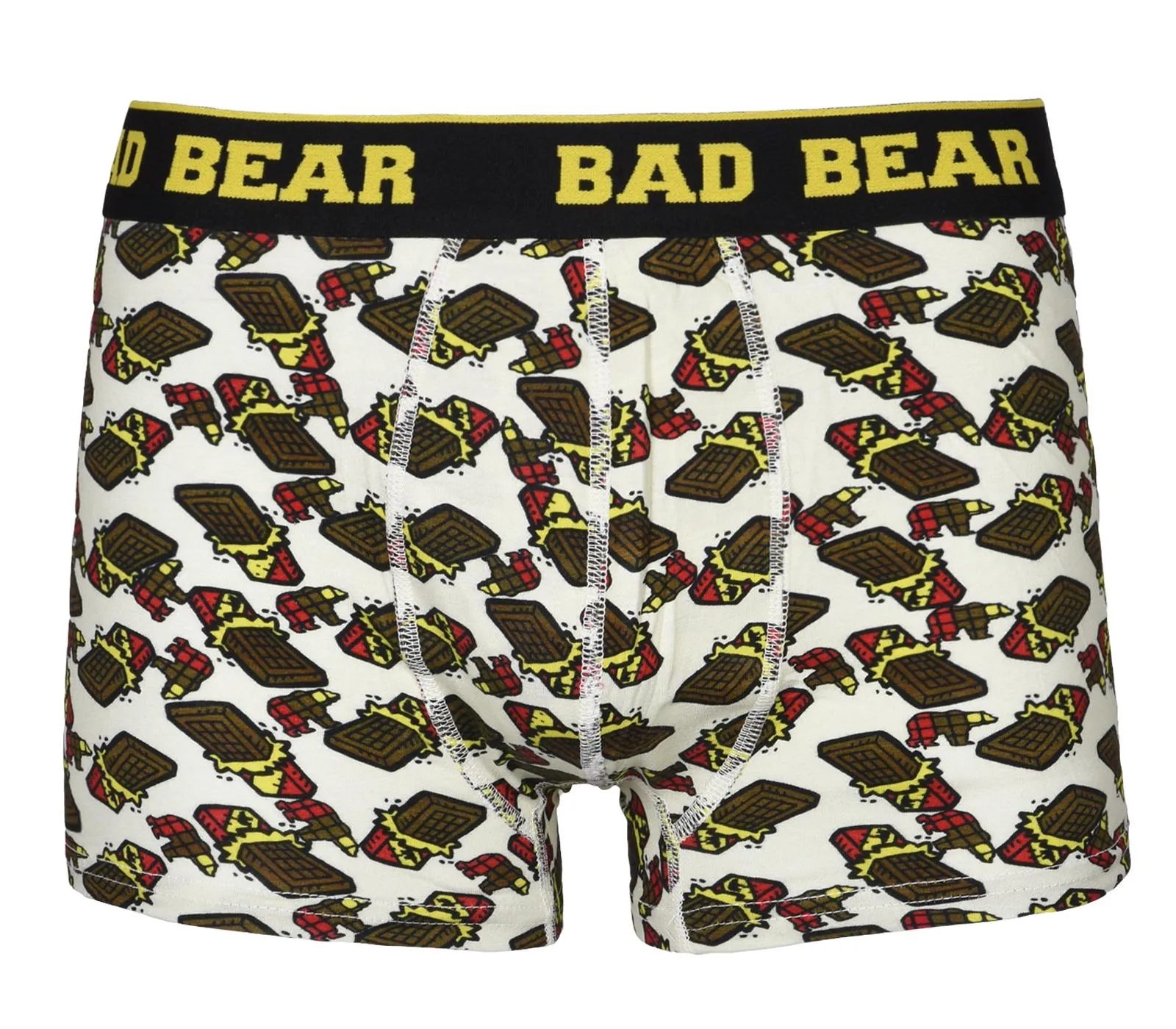 Bad Bear Kids Premium Cotton Boxer Trunks - Pack of 3