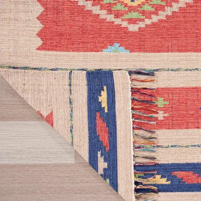 Baja BAJ02 Red/Beige Rug