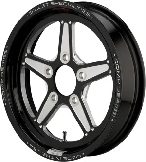 Billet Specialties Comp 5 Series Black Wheels CSFB3721AN