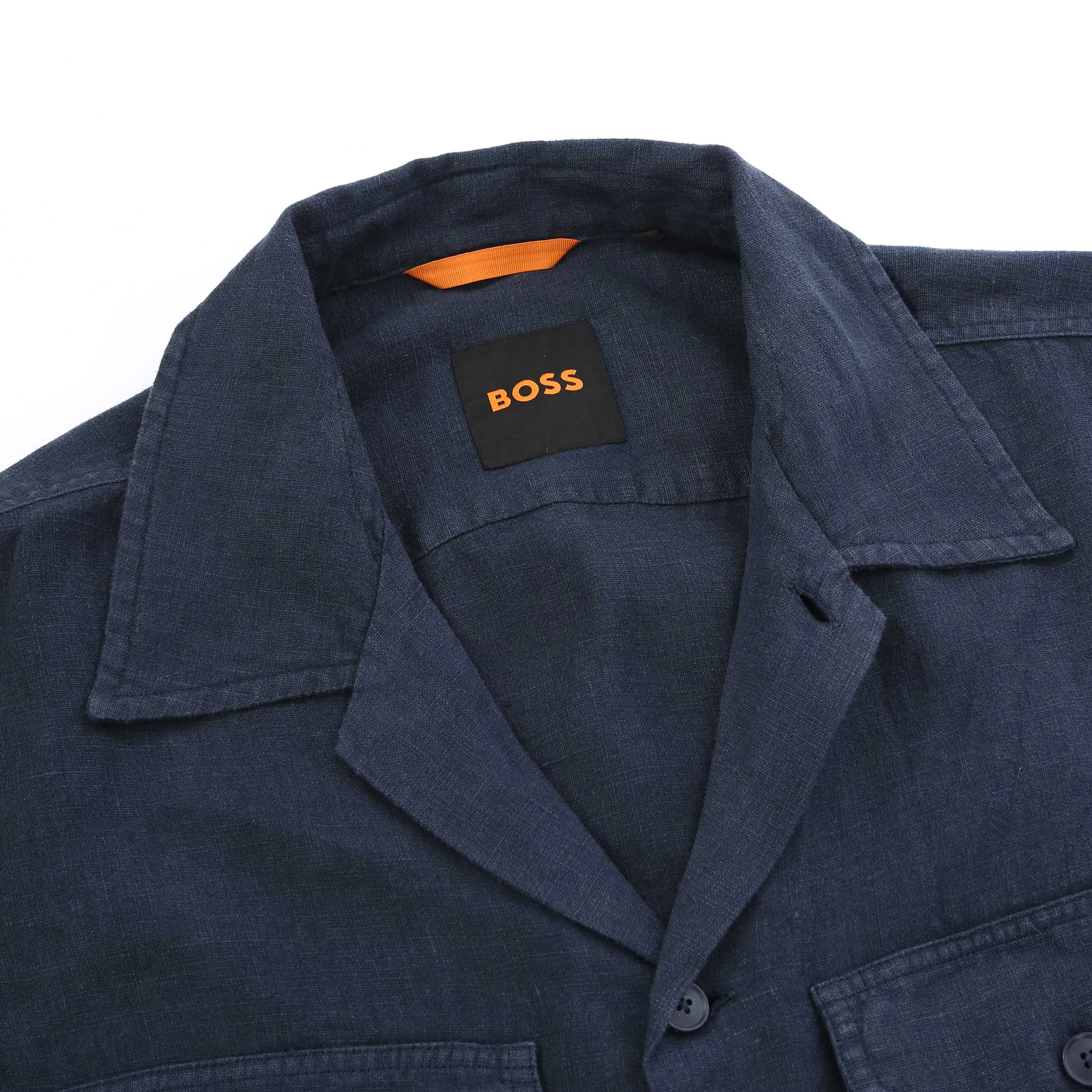BOSS Lovel 8 Overshirt in Navy