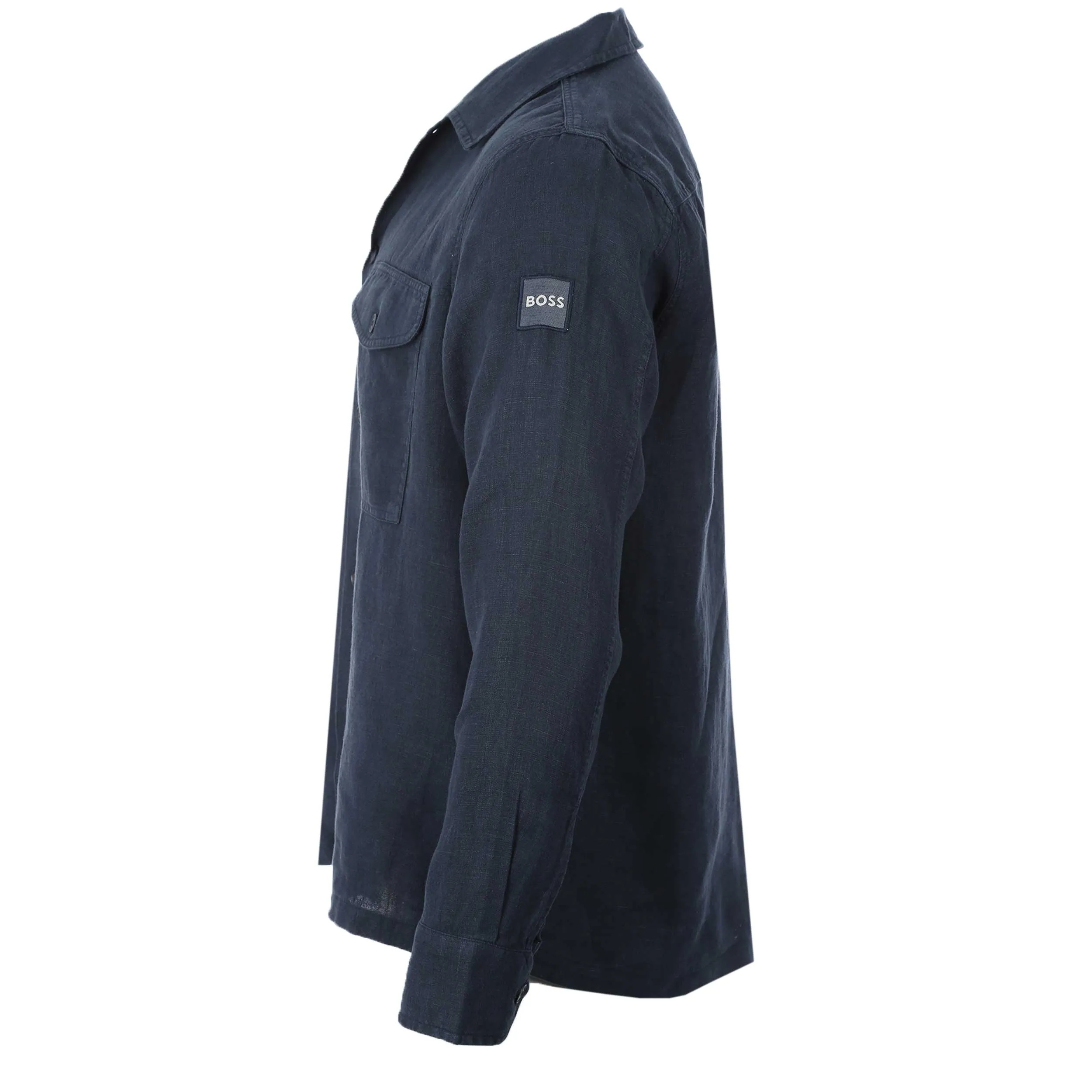 BOSS Lovel 8 Overshirt in Navy