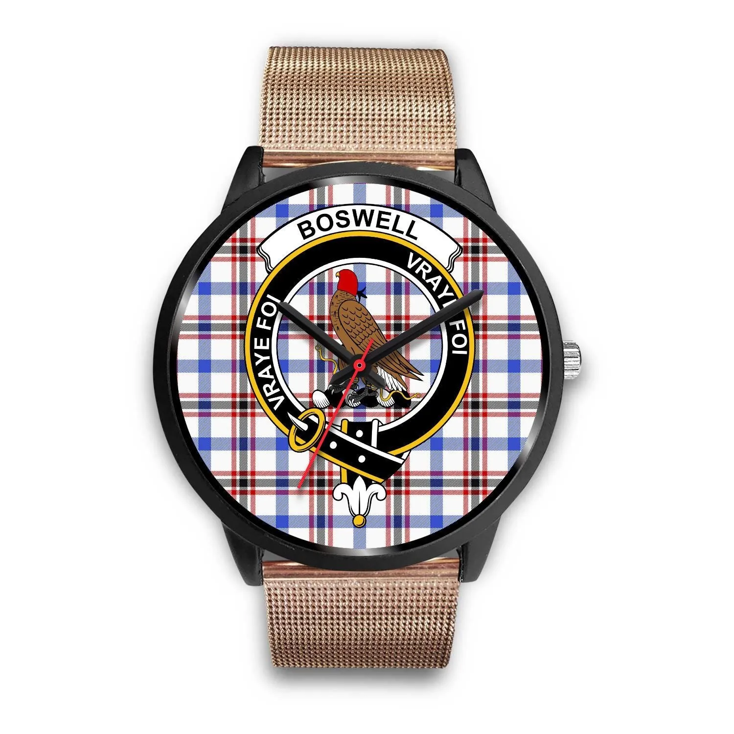 Boswell Modern Clan Badge Tartan Black Watch
