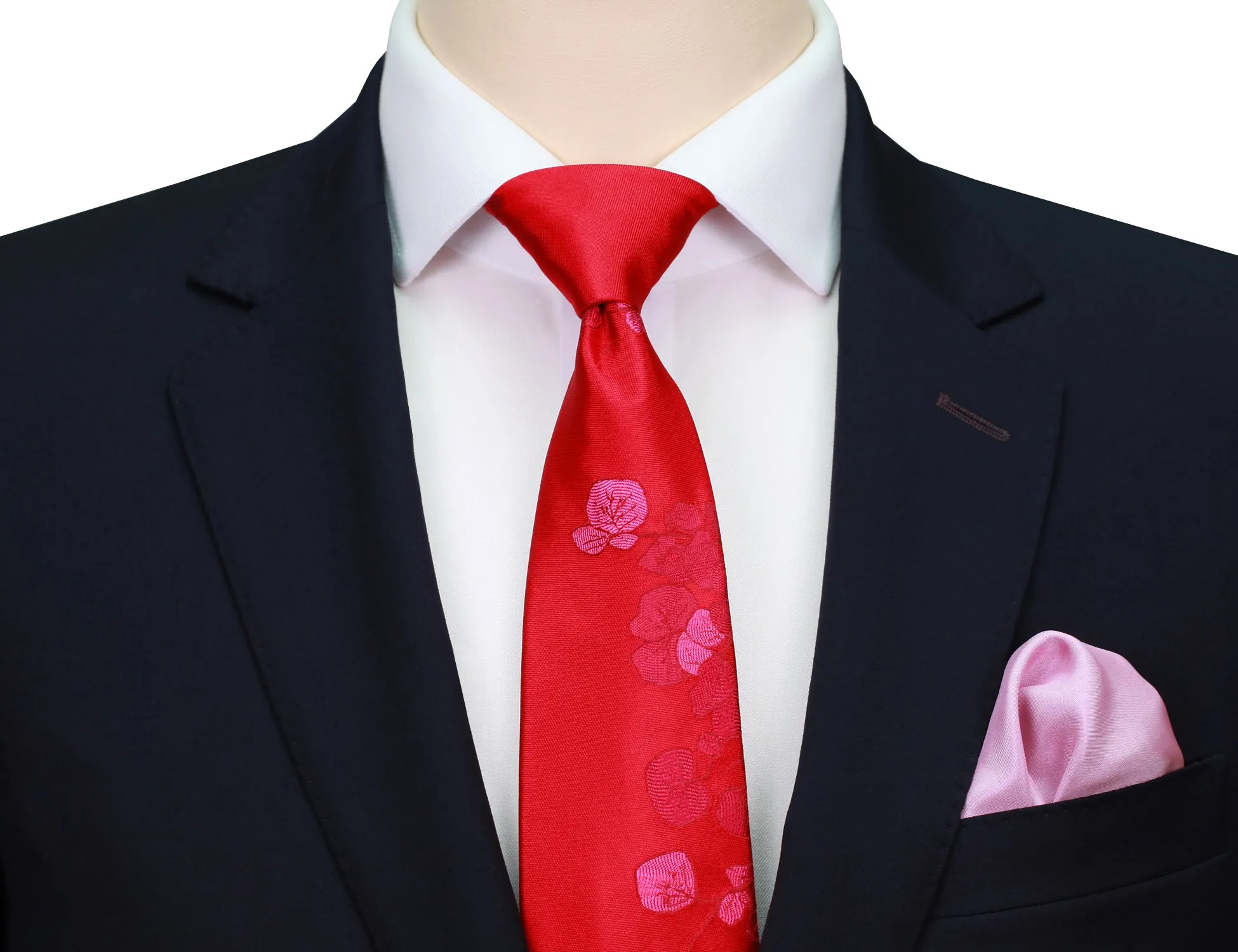Bougainvillea Tie in Red