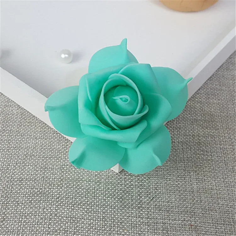 Bulk Flowers Heads Artificial Roses Wholesale 100 pcs for DIY Flower Balls