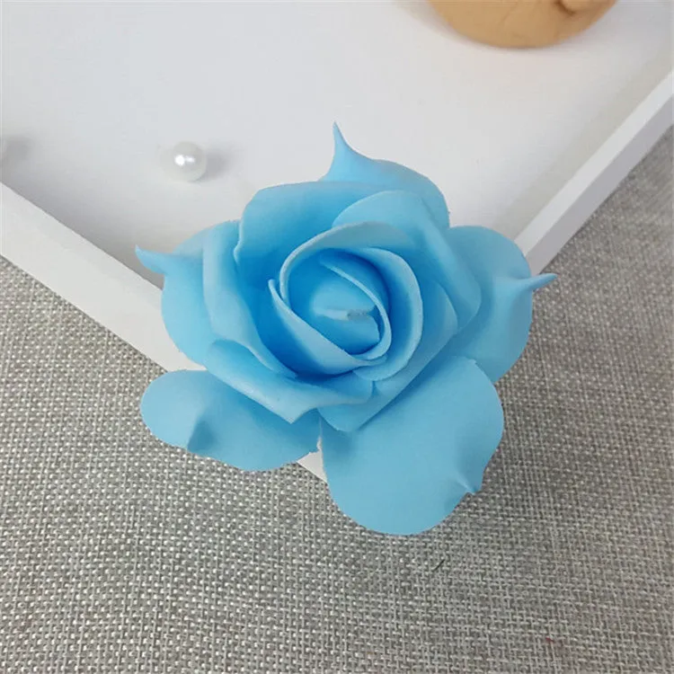 Bulk Flowers Heads Artificial Roses Wholesale 100 pcs for DIY Flower Balls