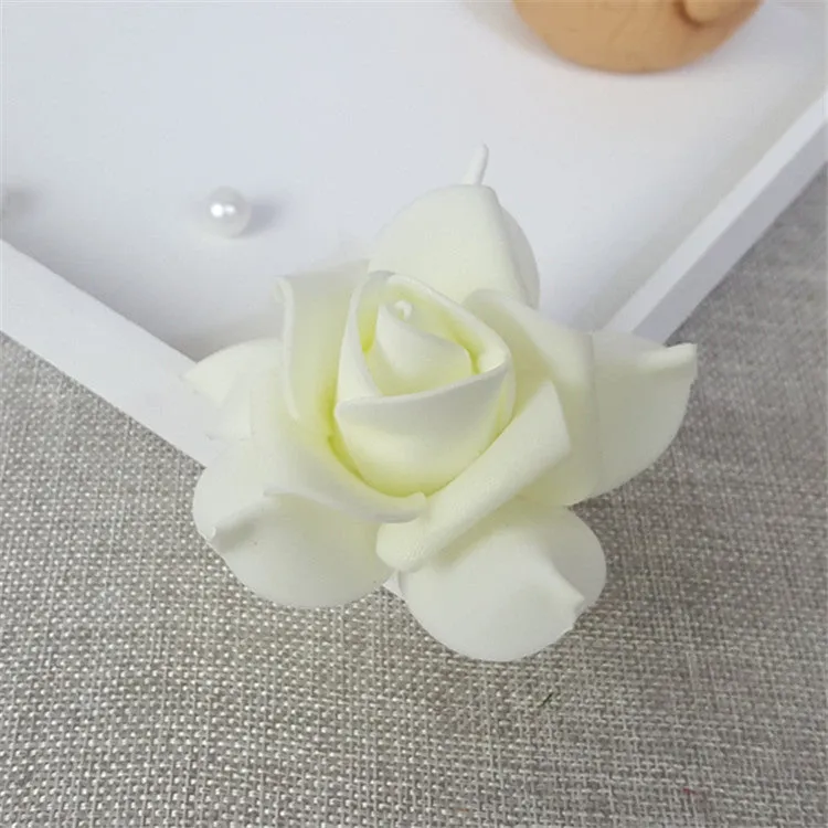 Bulk Flowers Heads Artificial Roses Wholesale 100 pcs for DIY Flower Balls