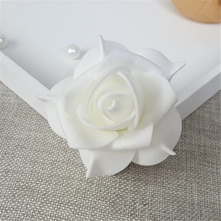 Bulk Flowers Heads Artificial Roses Wholesale 100 pcs for DIY Flower Balls