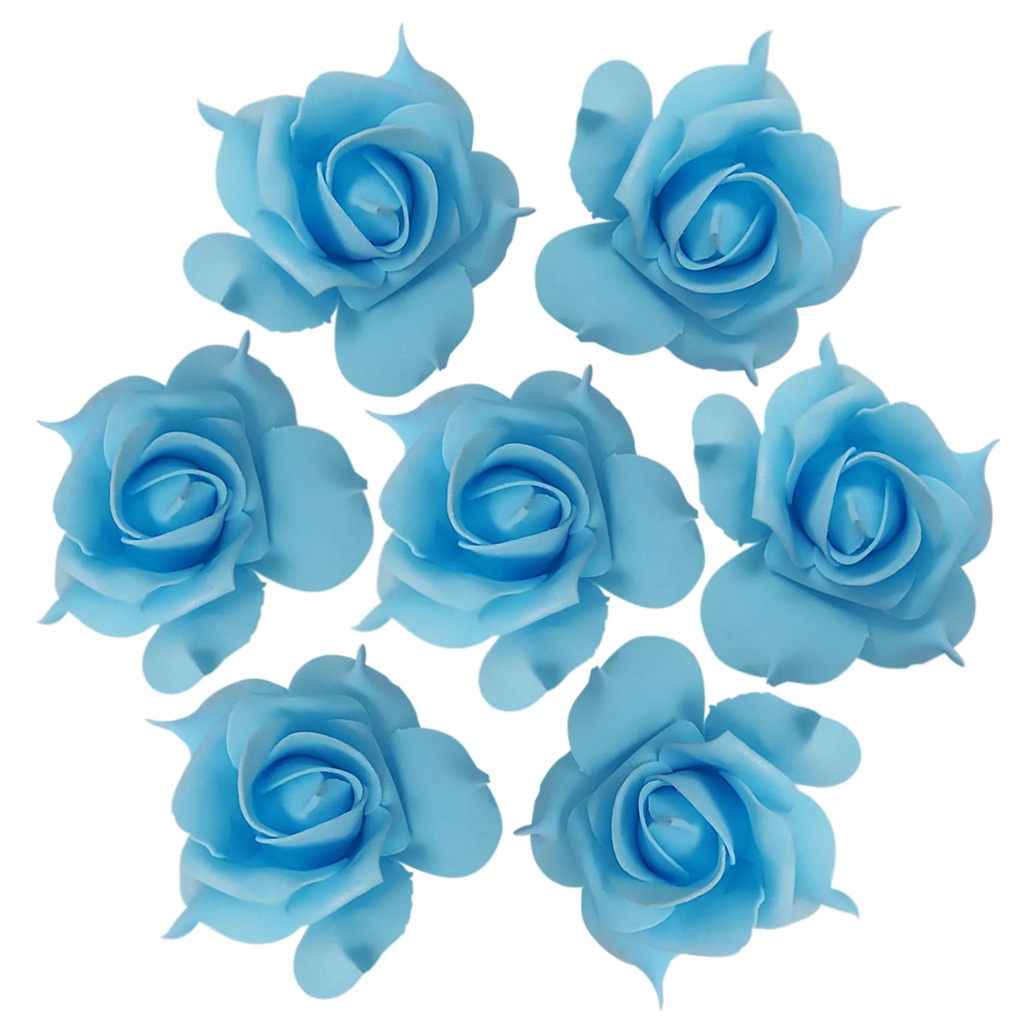 Bulk Flowers Heads Artificial Roses Wholesale 100 pcs for DIY Flower Balls