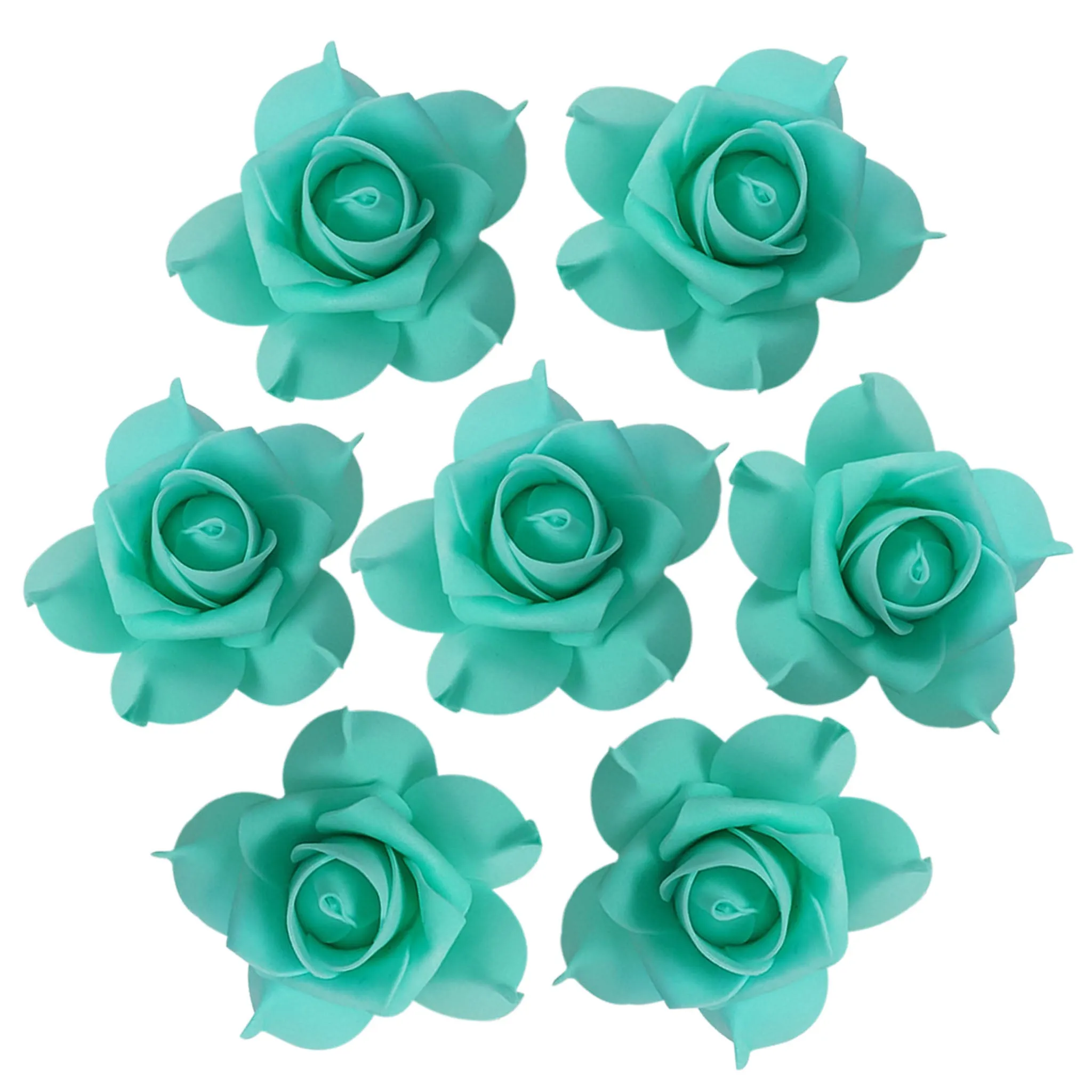 Bulk Flowers Heads Artificial Roses Wholesale 100 pcs for DIY Flower Balls
