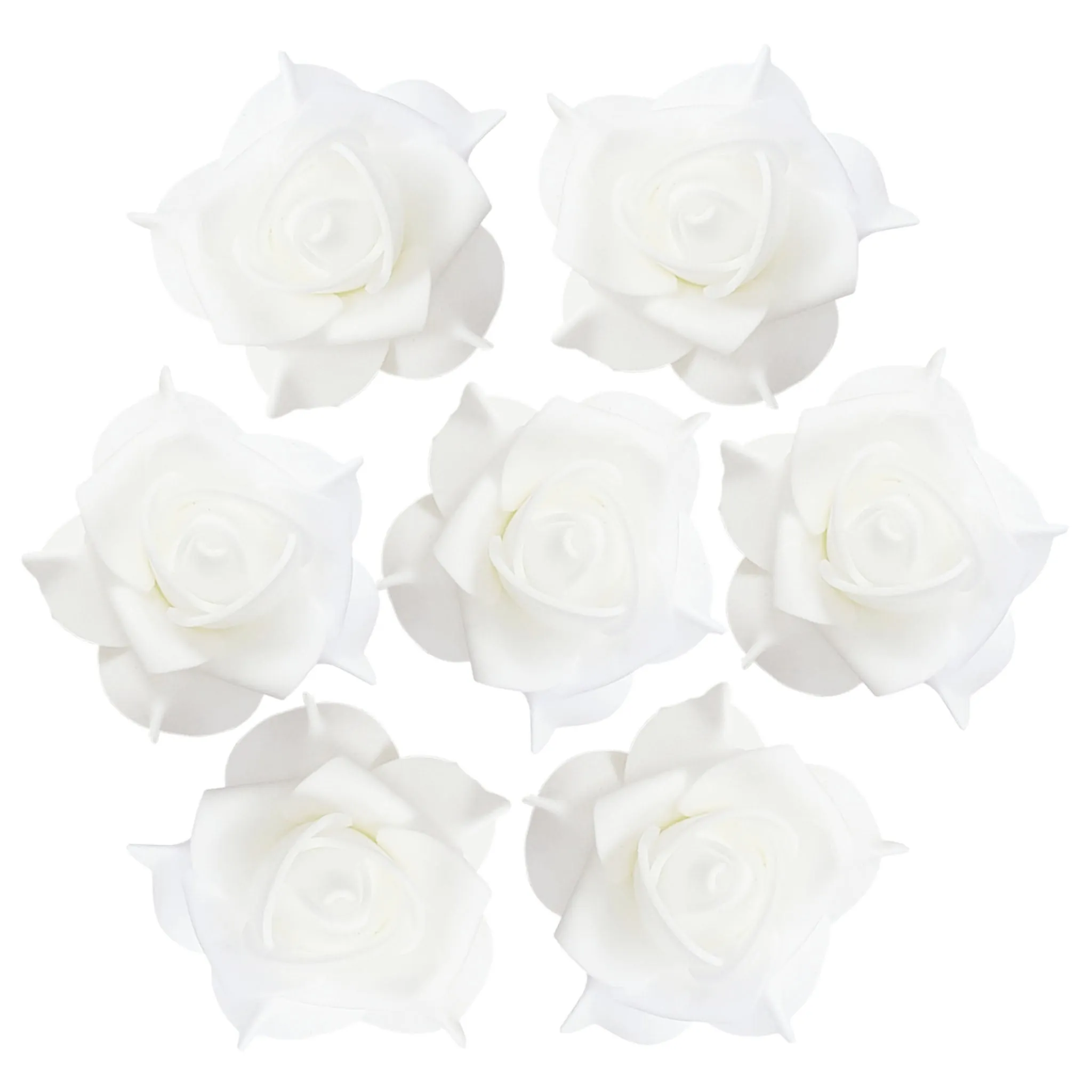 Bulk Flowers Heads Artificial Roses Wholesale 100 pcs for DIY Flower Balls