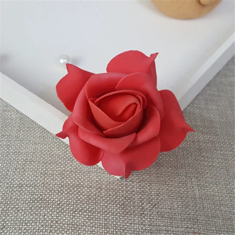 Bulk Flowers Heads Artificial Roses Wholesale 100 pcs for DIY Flower Balls