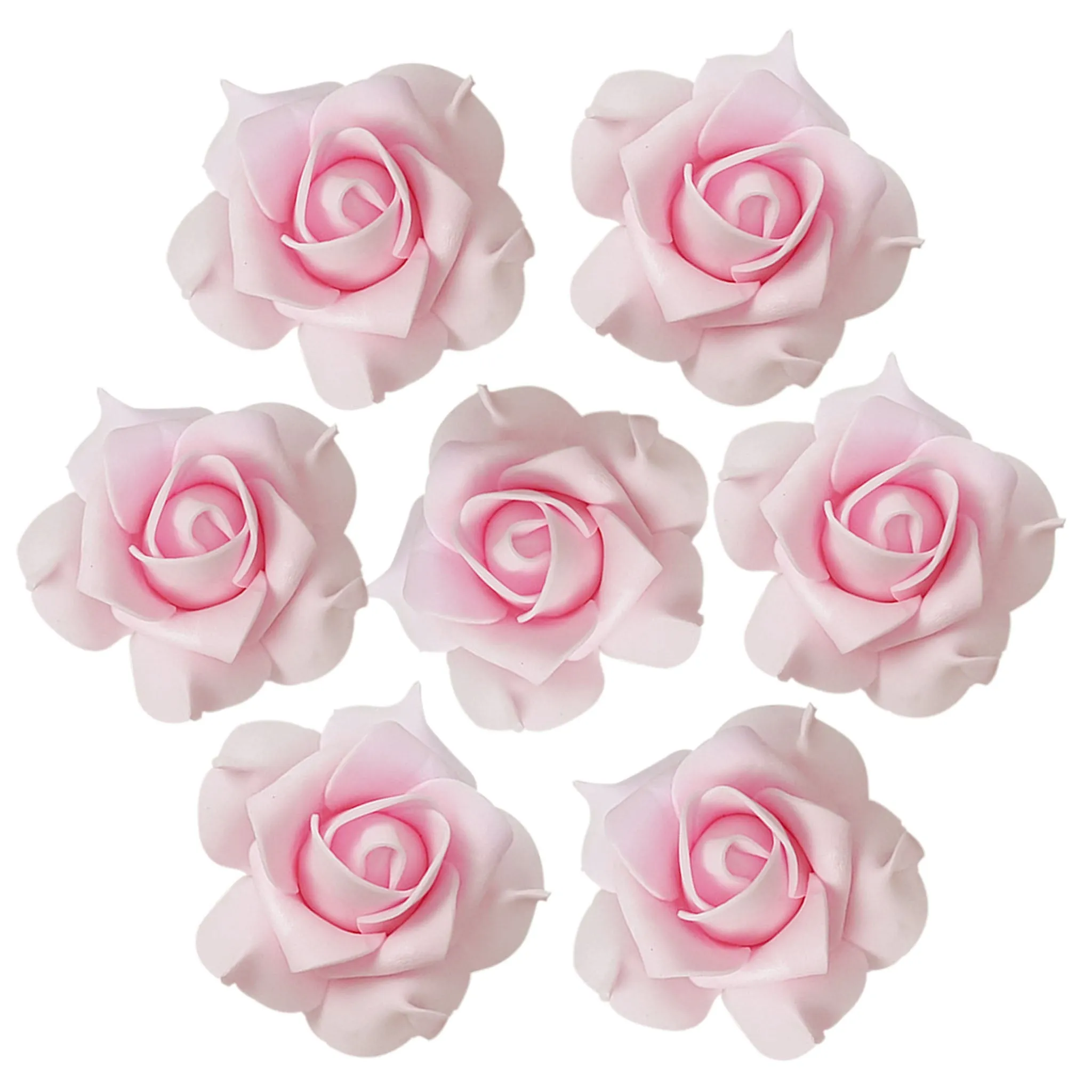 Bulk Flowers Heads Artificial Roses Wholesale 100 pcs for DIY Flower Balls