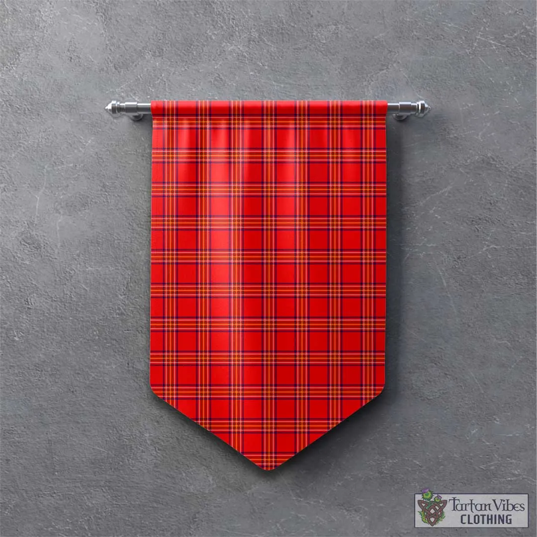 Burnett Modern Tartan Gonfalon, Tartan Banner