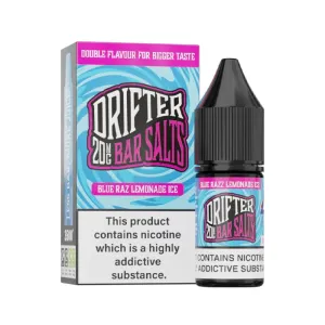 Drifter Bar Salt Blue Razz Lemonade Ice 10ml Nic Salt E-Liquid