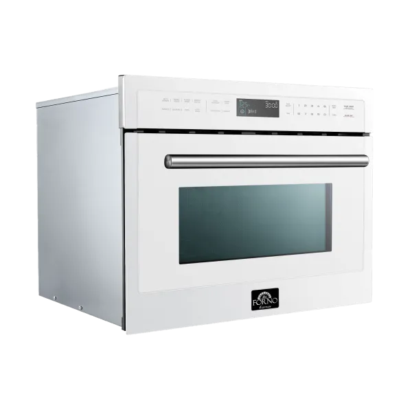 FORNO Oliena Espresso  24″ 1750 Watt Compact Oven & 1000 Watt Microwave, 1.6 cu. ft.