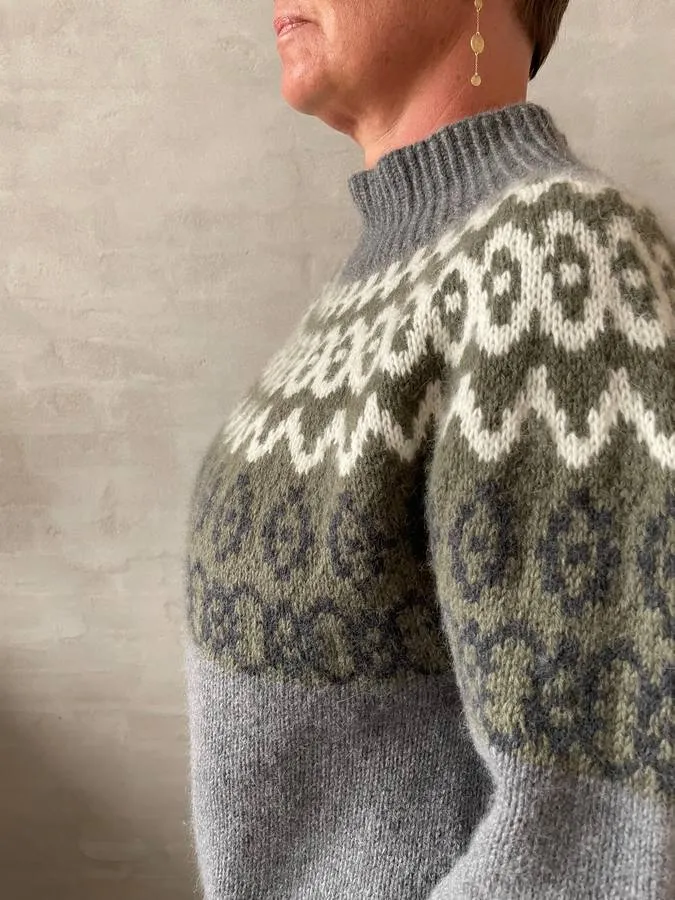 Isling Icelandic sweater by Önling, No 1 knitting kit