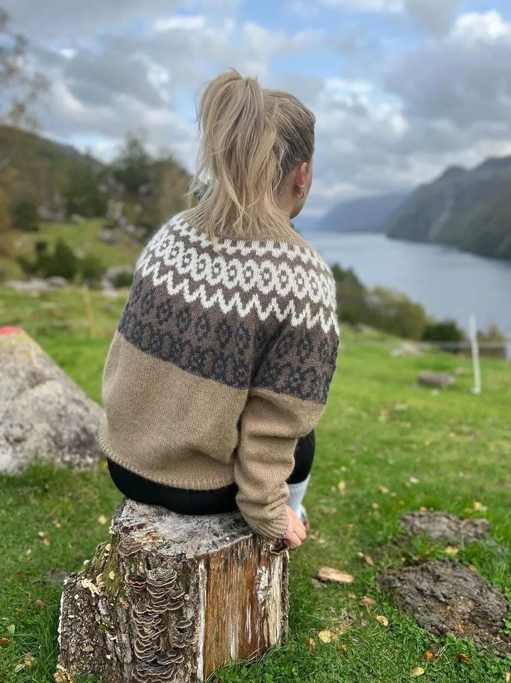 Isling Icelandic sweater by Önling, No 1 knitting kit