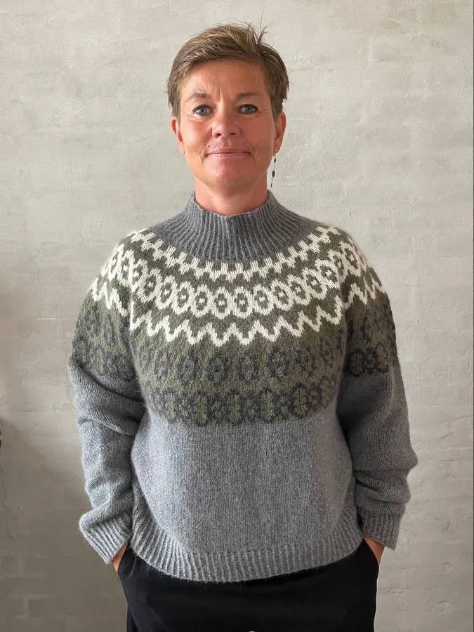 Isling Icelandic sweater by Önling, No 1 knitting kit