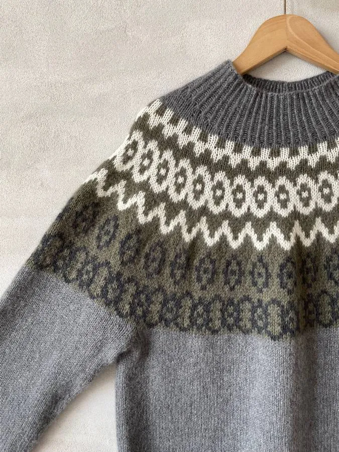 Isling Icelandic sweater by Önling, No 1 knitting kit