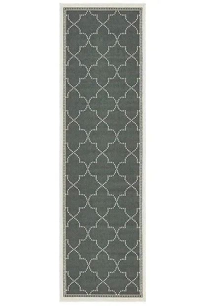 Marina 6025L Grey Ivory Rug