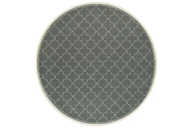 Marina 6025L Grey Ivory Rug