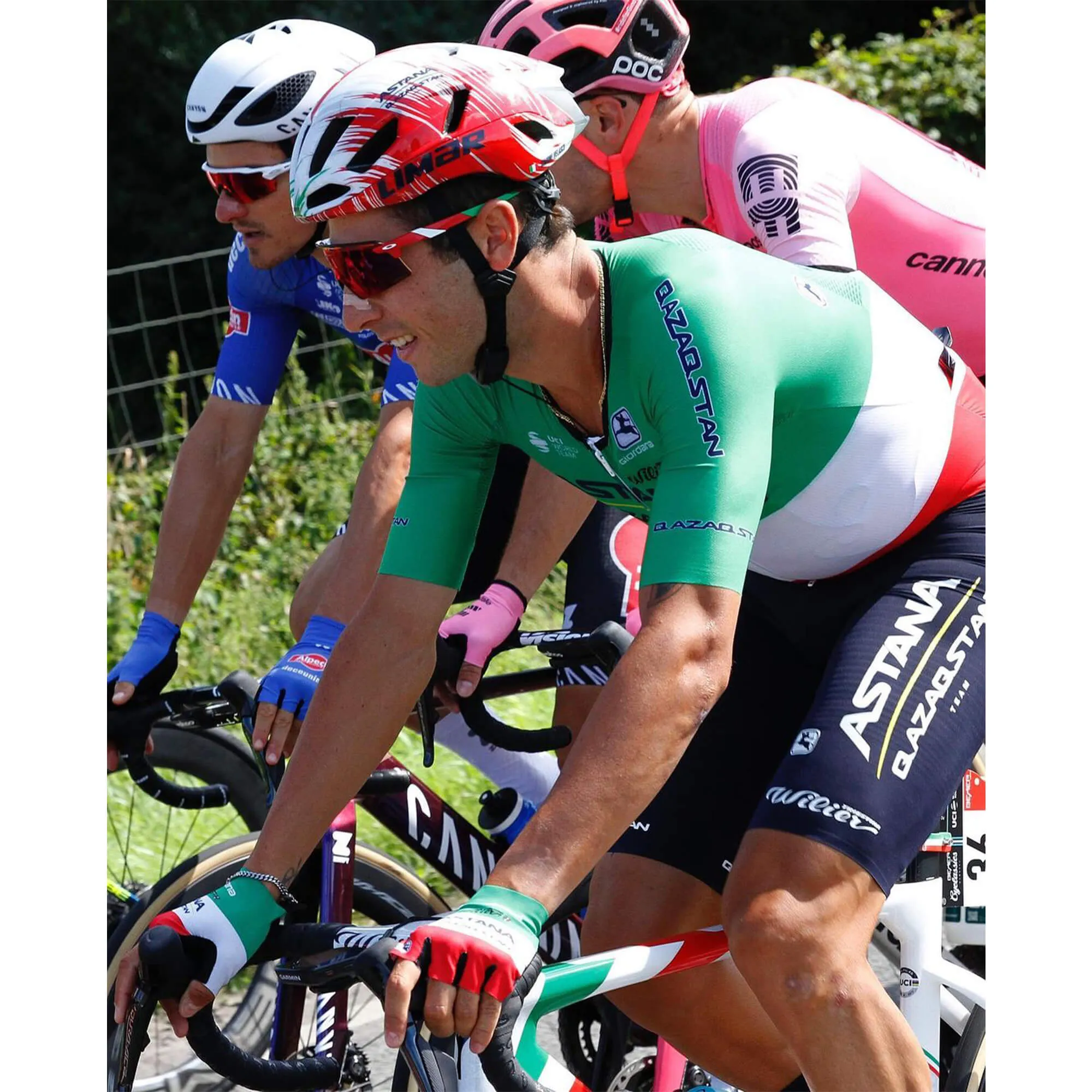 Men's Astana Qazaqstan Team Italian Champion FR-C Pro Jersey - 2023