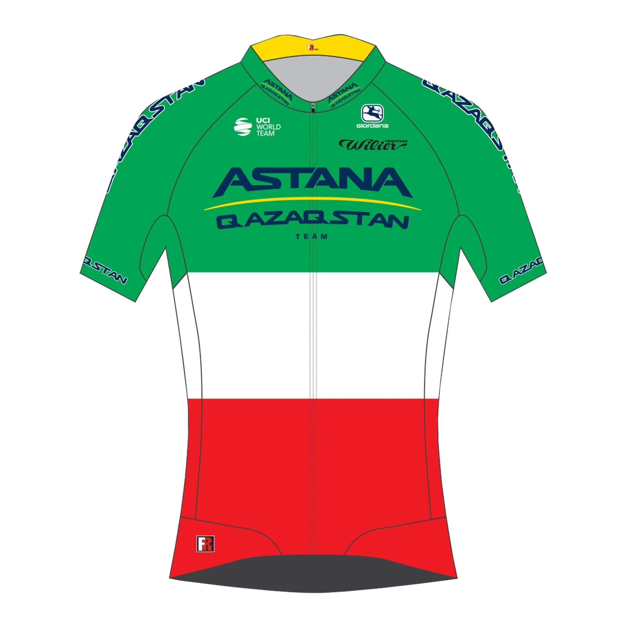 Men's Astana Qazaqstan Team Italian Champion FR-C Pro Jersey - 2023