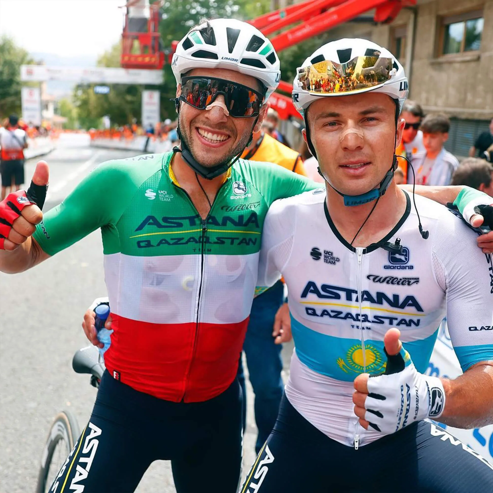 Men's Astana Qazaqstan Team Italian Champion FR-C Pro Jersey - 2023