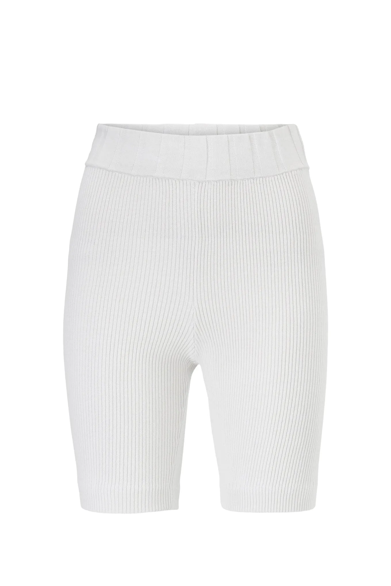 Nixon Knit Shorts - White - Silk/Cotton