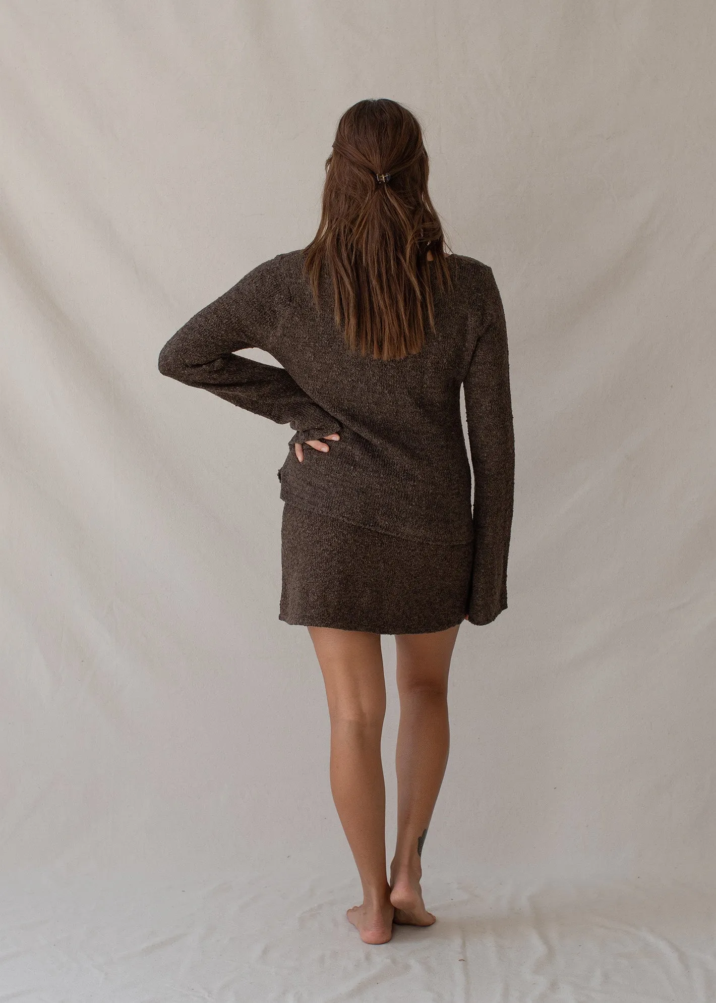 Paloma Mini Skirt Truffle
