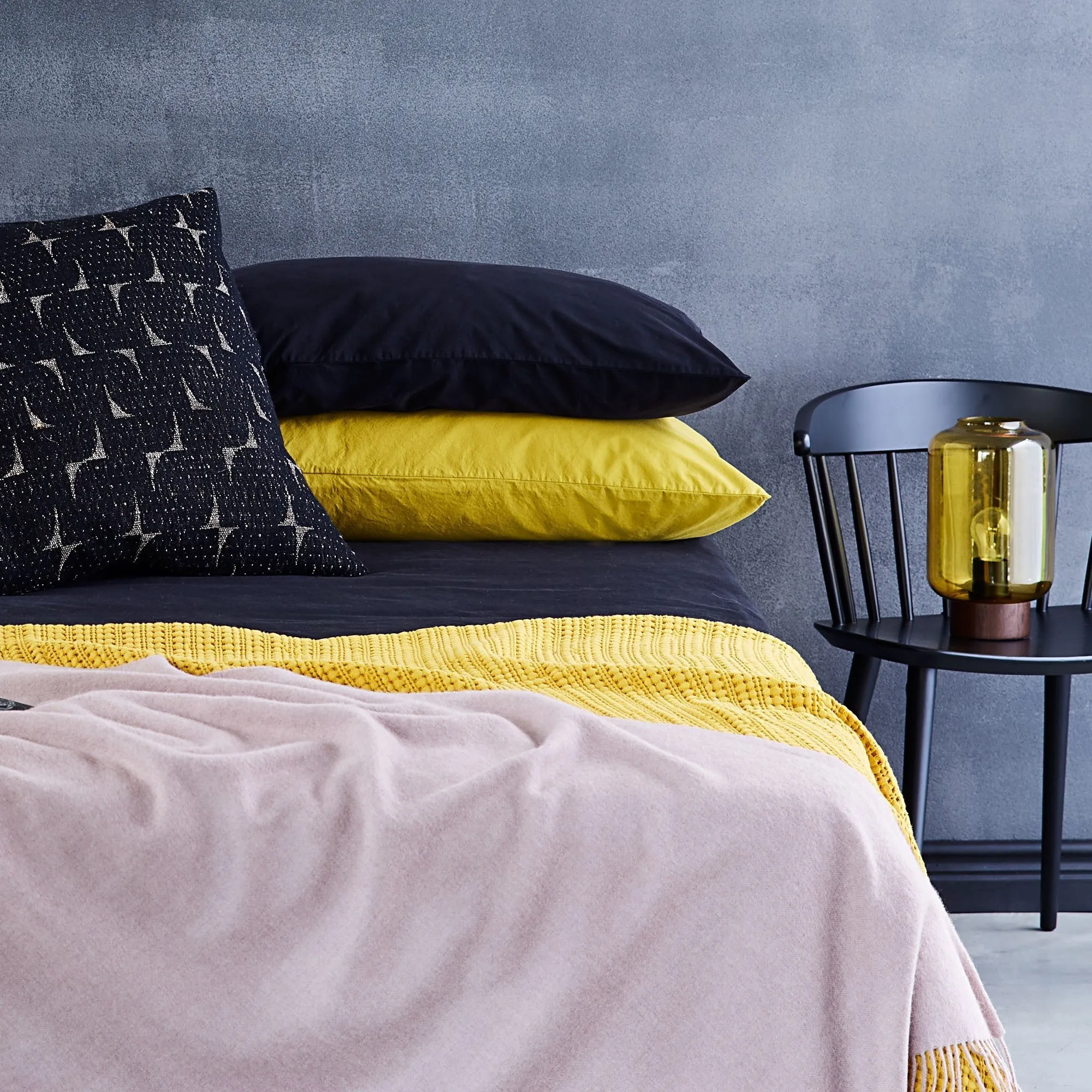 Perpignan Bedding [Black]