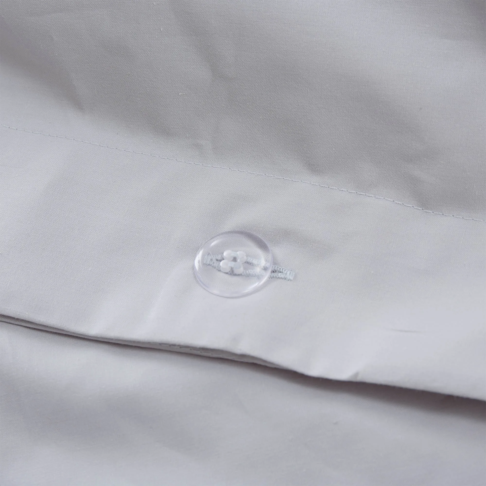 Perpignan Percale Bedding [Light grey]