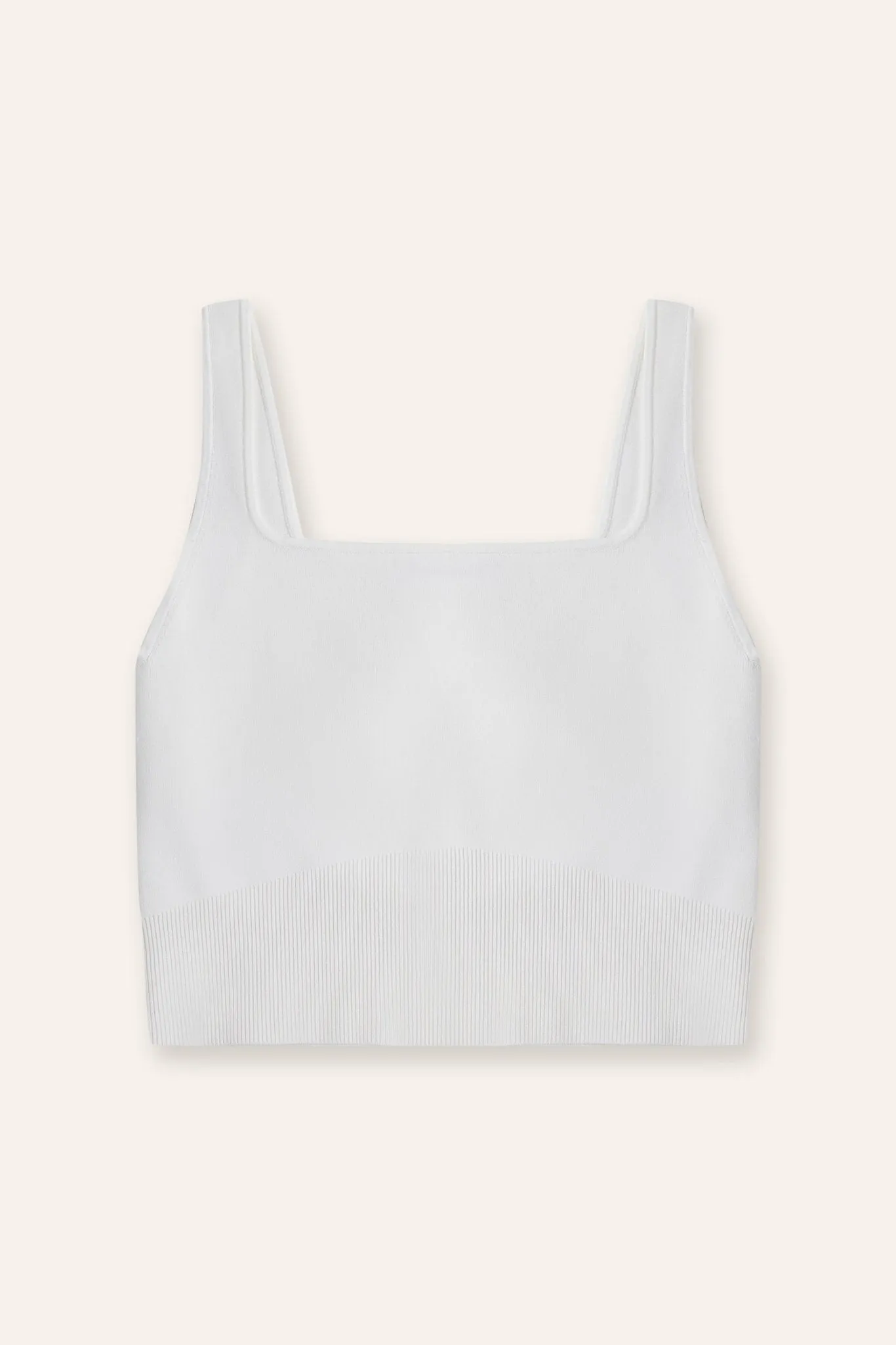 ROSEMARY jersey knit top (White)