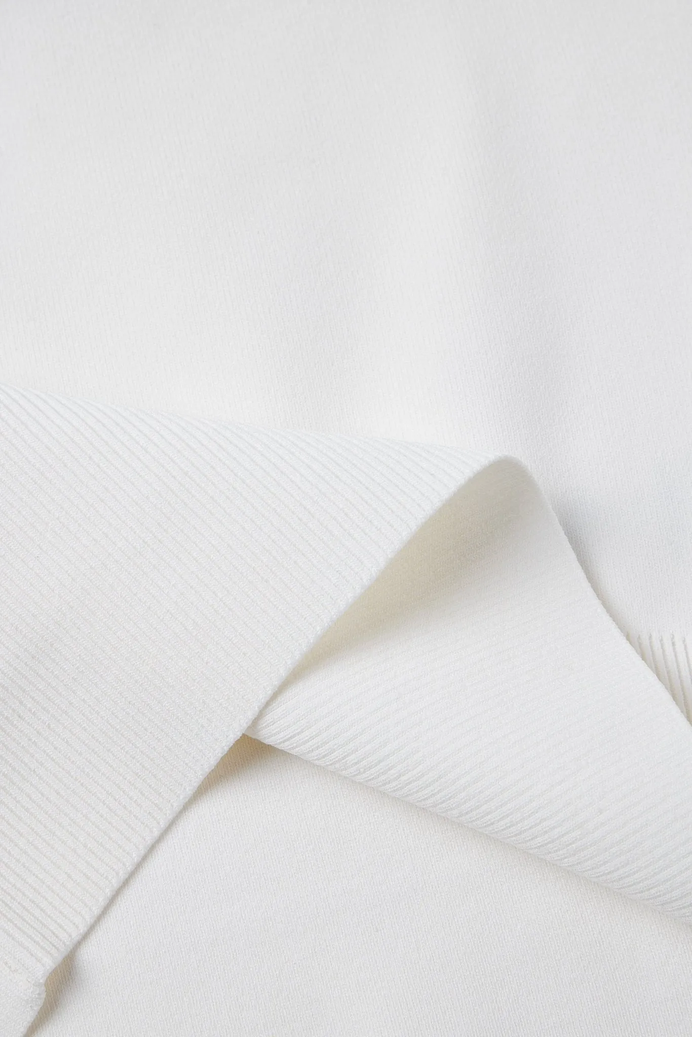ROSEMARY jersey knit top (White)