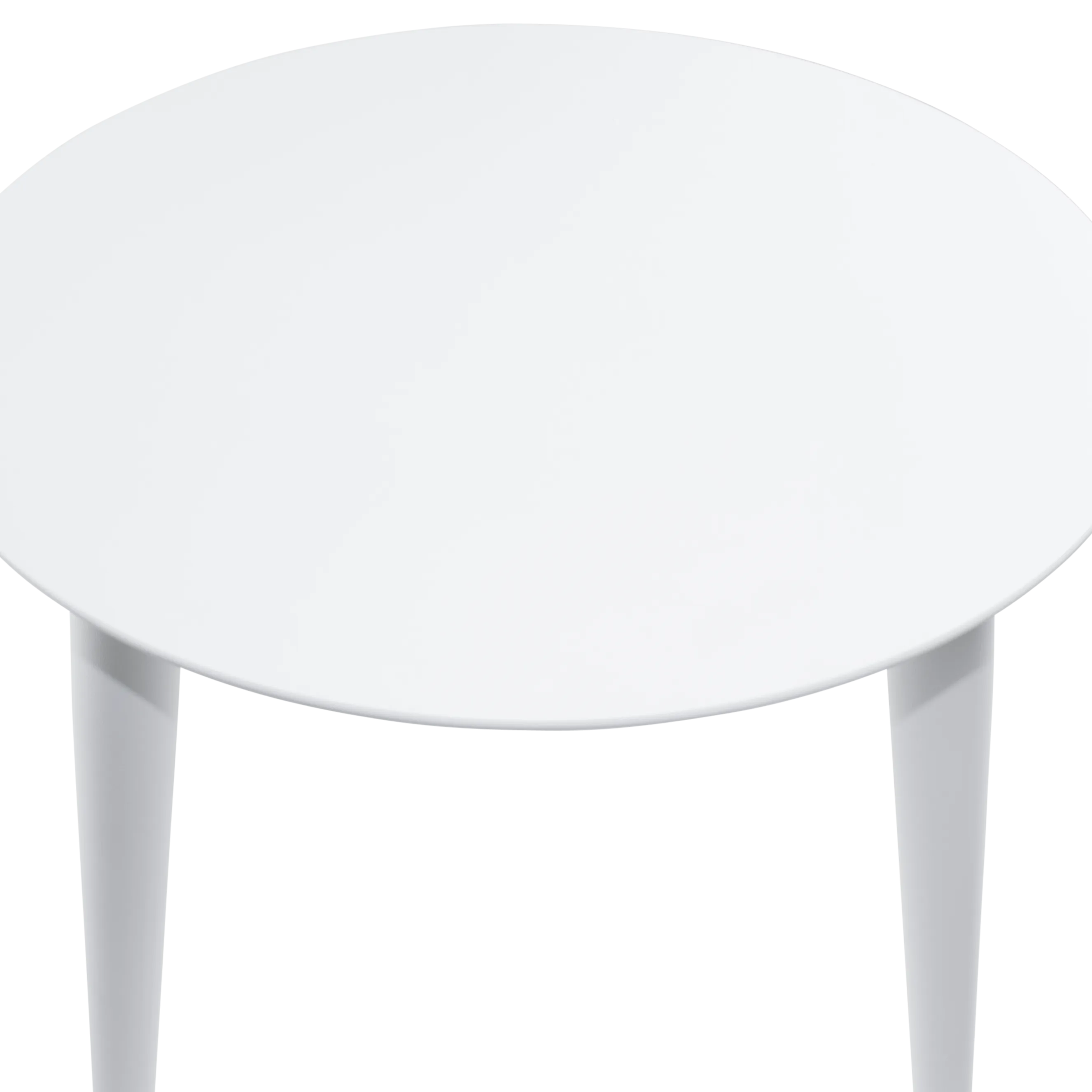 Santorini Large/Medium Side Table Set in Arctic White