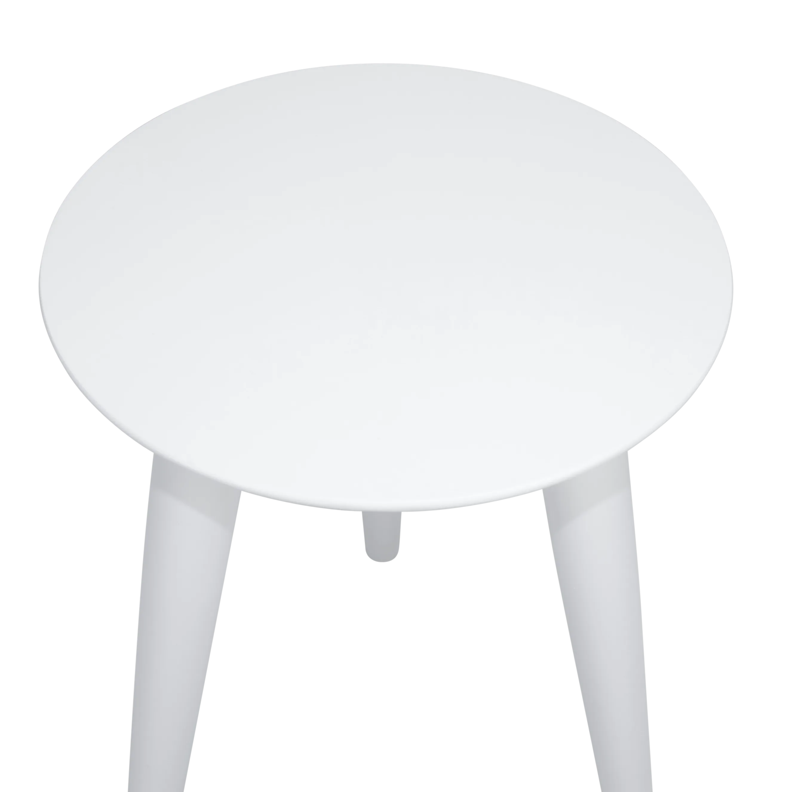Santorini Large/Medium Side Table Set in Arctic White