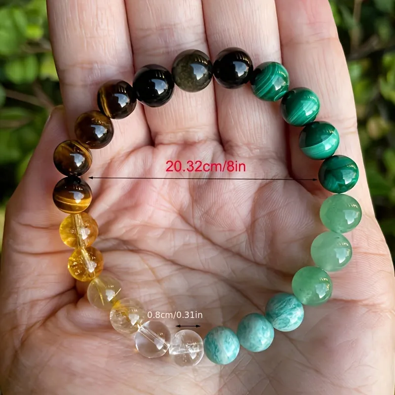 Single Glass Bead Lucky Bracelet  Casual and Chic