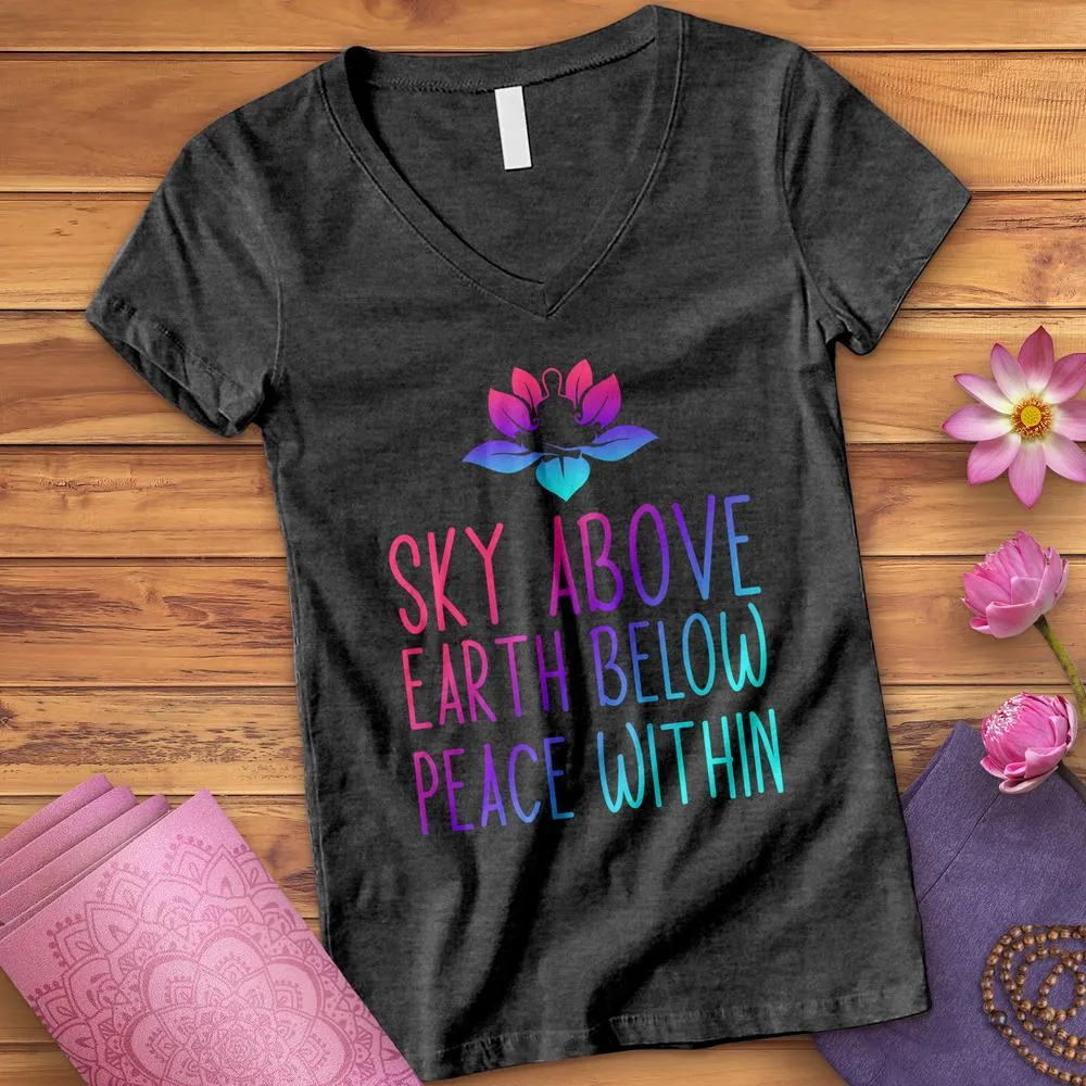 Sky Above Me V-Neck