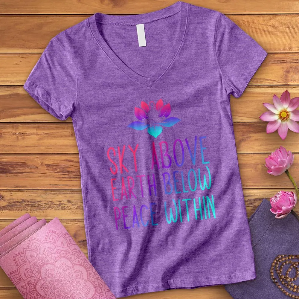 Sky Above Me V-Neck