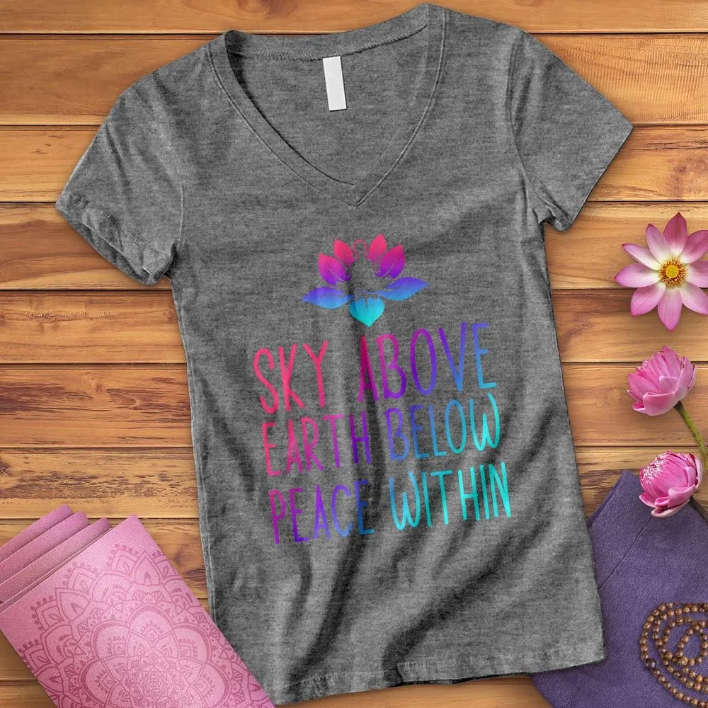 Sky Above Me V-Neck