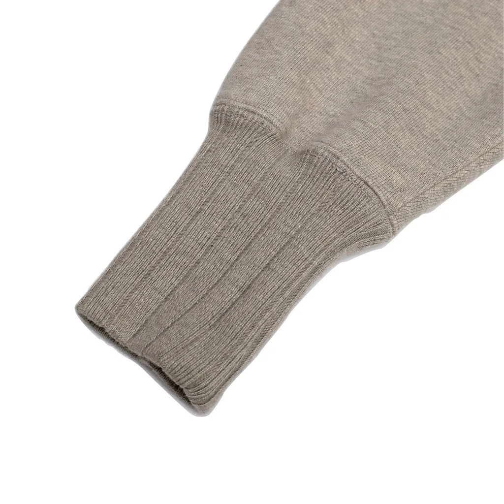 Studio D'Artisan Suvin Gold Loopwheel Crewneck Sweatshirt (Heather Gray)