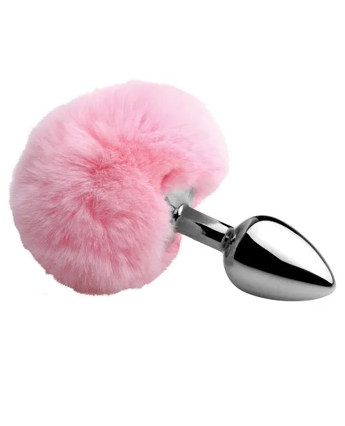 Tailz Fluffy Bunny Tail Anal Plug - Pink