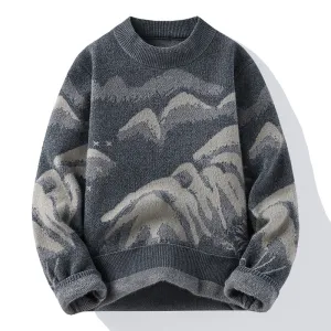 Toleet fall outfits men Black Friday Cyber Monday Christmas Sweater Men's Knitwear Autumn Velvet Sweater