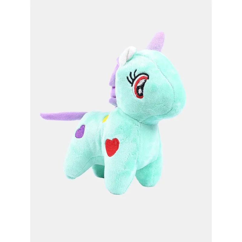 Unicorn Soft Toy | Blue | Height - 20 cm