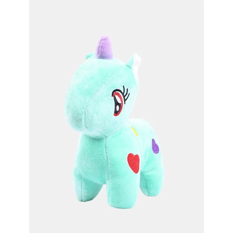 Unicorn Soft Toy | Blue | Height - 20 cm