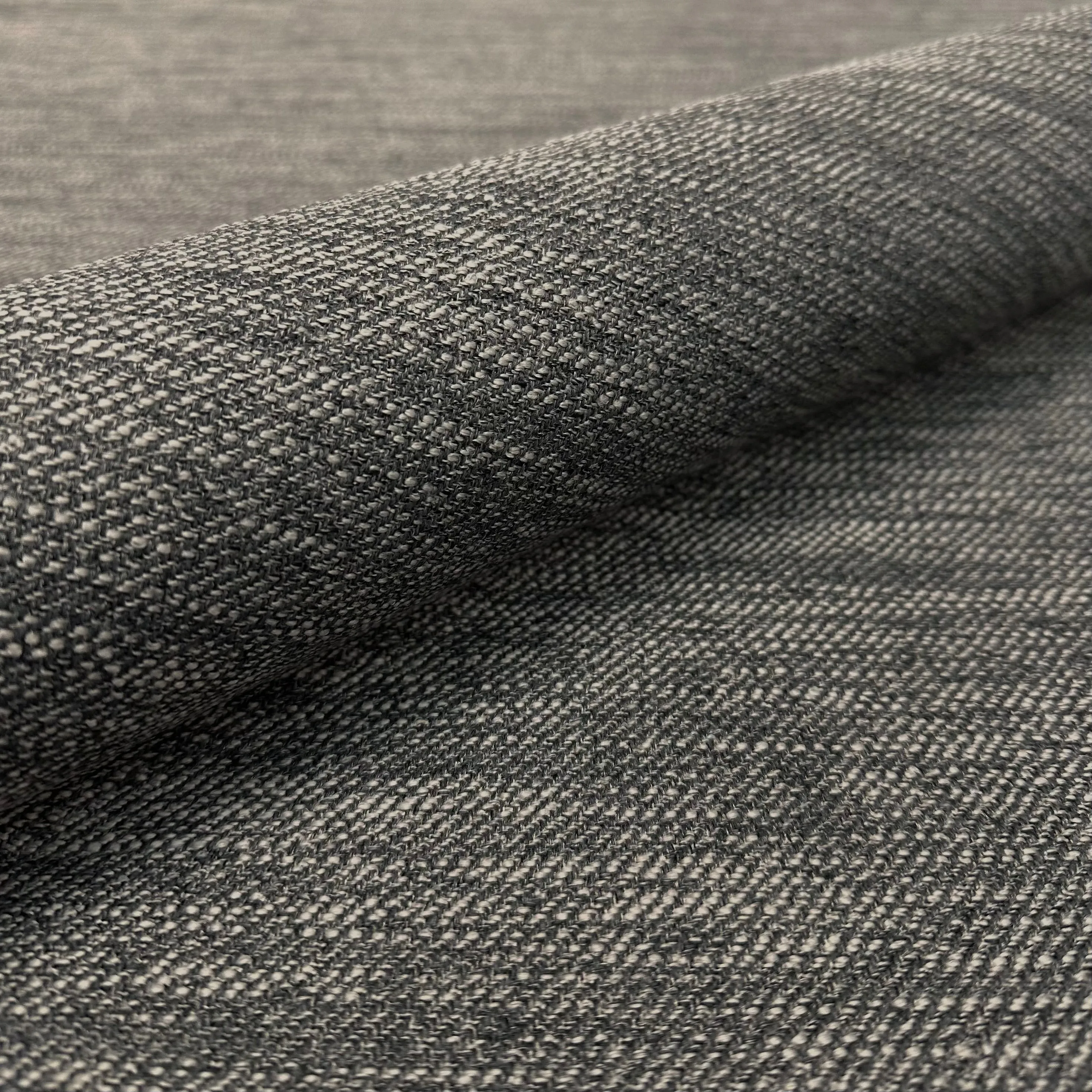 Warm Gray Retro Jacquard Upholstery Fabric 58"